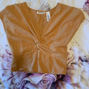 Midnight Sky size Small butterscotch cropped top